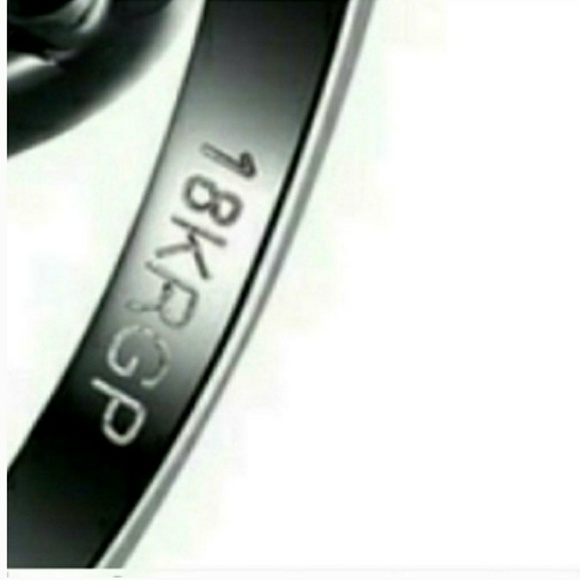 🎀18k Black Gold Amethyst Ring - Picture 8 of 8